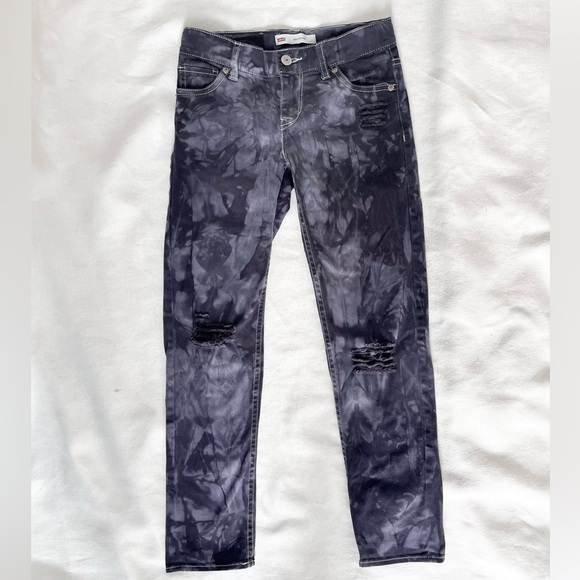 Levi's Other - Levi's kids Tie-Dye boyfriend distressed Skinny Jeans 7